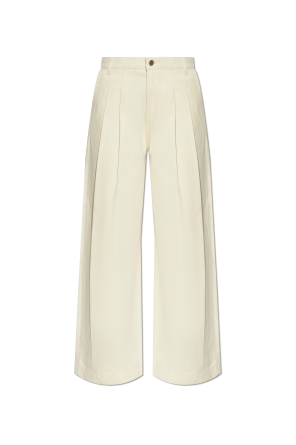 White Linen trousers 'Sequoia' Max Mara - Vitkac AS